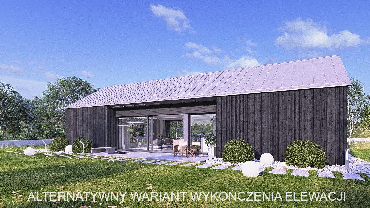 widok od ogrodu 1 projekt domu AR-16 L alternatywa 1 - projekty domów TeA Projekt