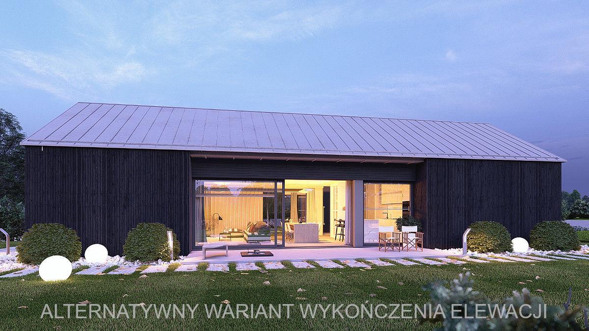 widok od ogrodu 2 projekt domu AR-16L alternatywa 1 - projekty domów TeA Projekt
