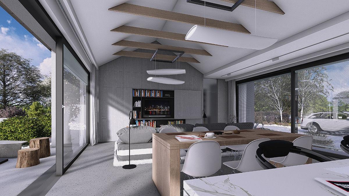 projekt domu AR-16 L - widok wnętrza 2 - projekty domów TeA Projekt