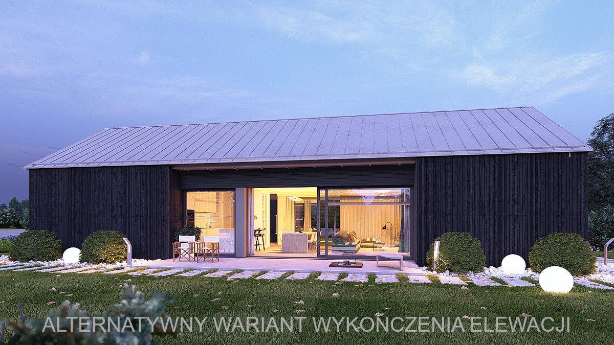 widok od ogrodu 2 projekt domu AR-16P alternatywa 1 - projekty domów TeA Projekt