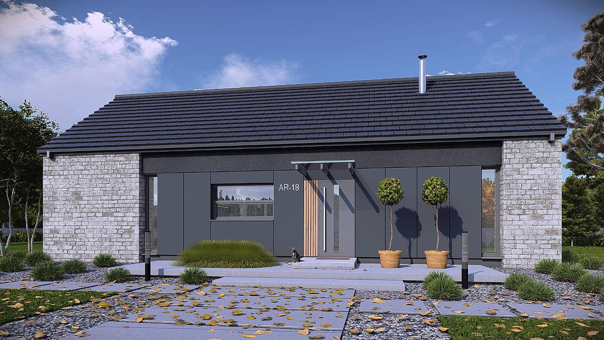 Projekt domu AR-18 RESORT P